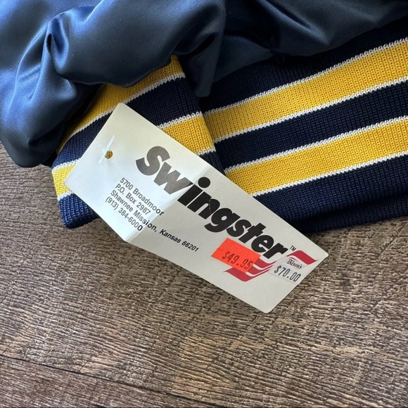 Vintage Deadstock 1980's Swingster San Francisco 49'ers Satin Jacket - Picture 3 of 8